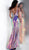 Jovani - 67318 Sequined Plunging V-Neck Evening Dress