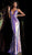 Jovani - 67318 Sequined Plunging V-Neck Evening Dress
