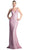 Sleeveless Shimmer Plunging V-neck Sheath Dress