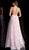 Jovani - 67334 Plunging Sweetheart A-Line Evening Gown In Pink