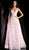 Jovani - 67334 Plunging Sweetheart A-Line Evening Gown In Pink