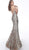 Jovani - 67347 Beaded Plunging Sweetheart Evening Gown