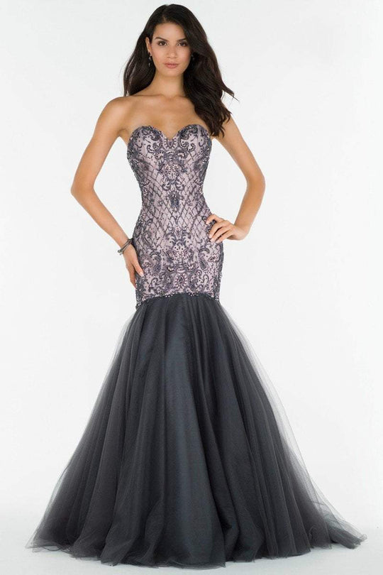 Alyce Paris Prom Collection - 6749 Gown in Gray