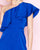 Mac Duggal - 67639N Ruffled One Shoulder Romper in Blue