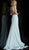 Jovani - 67691 Fitted Halter Illusion Cutout Evening Dress