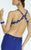 Alyce Paris B'Dazzle - 35769 Embellished Lace Applique Gown in Blue and Neutral
