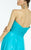 Alyce Paris B'Dazzle - 35780 Strapless Interwoven Bodice Gown in Blue