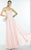 Alyce Paris B'Dazzle - 35780 Strapless Interwoven Bodice Gown in Pink