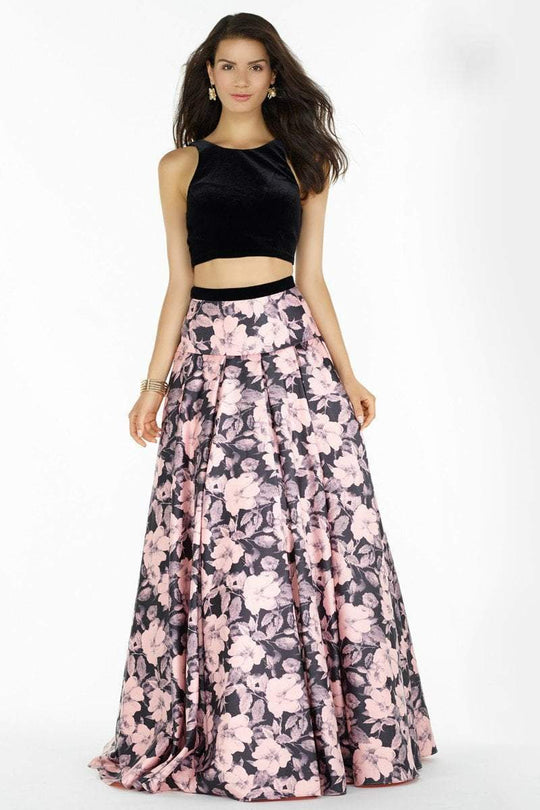 Alyce Paris Prom Collection - 6794 Gown in Black and Pink