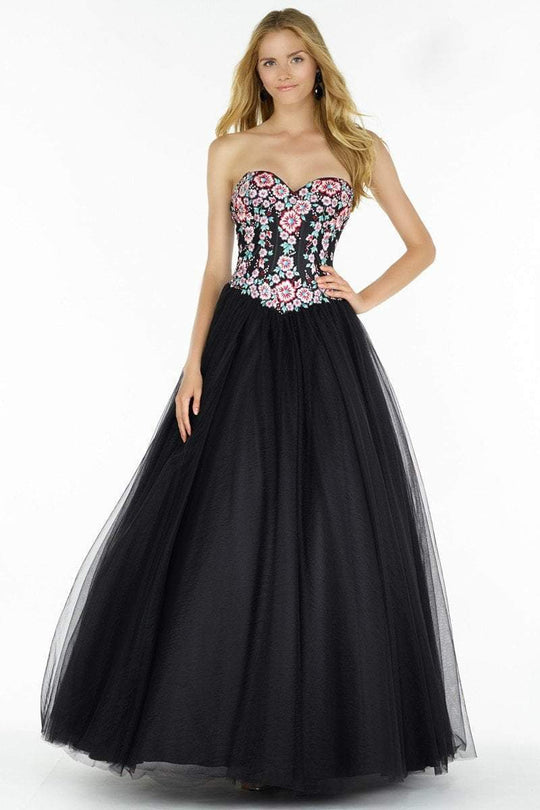 Alyce Paris Prom Collection - 6800 Gown In Black
