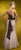 Alexia Designs - 680 Two Tone Satin Trumpet Dress In Brown