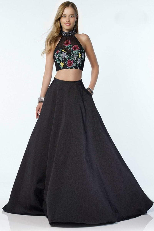 Alyce Paris Prom Collection - 6814 Gown In Black