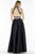 Alyce Paris Prom Collection - 6818 Gown in Black