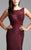 Mac Duggal Couture - 62426 Sleeveless Lace Sash Evening Gown In Red