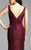 Mac Duggal Couture - 62426 Sleeveless Lace Sash Evening Gown In Red