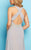 Mac Duggal Couture - 77075 Sleek Halter Keyhole Long Dress In Gray