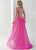 Tiffany Homecoming - Rhinestones Accented A-line Gown 16152 In Pink