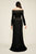 Tadashi Shoji - Lace Off-Shoulder Long Sleeve Sheath Dress In Black