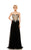 Johnathan Kayne - 6000 Strapless Sweetheart A-line Dress in Black