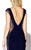 Jolene Collection - 16102 Bejeweled Sheer Panel Gown In Blue