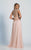 Dave & Johnny - 1954W Embellished Sweetheart A-line Dress in Pink