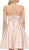 Poly USA - 8312 Sleek Halter Satin A-Line Dress
