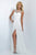 Crystal Embellished Sweetheart Gown 11096