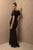 Simple Long Evening Gown in Illusion Sweetheart Neckline 5450