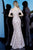 Jovani - 1814 Stretch Lace Off-Shoulder Trumpet Dress In Neutral
