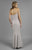 Daymor Couture - 7003 Mermaid Strapless Gown with Bolero Jacket In Neutral