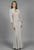Daymor Couture - 7003 Mermaid Strapless Gown with Bolero Jacket In Neutral