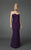Daymor Couture - 7003 Strapless Sweetheart Mermaid Gown with Bolero in Purple