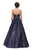 Eureka Fashion - 7007 Sequin Embellished Sweetheart A-Line Gown In Blue