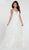 Alyce Paris - 7012 Embroidered Plunging Sweetheart A-Line Gown In White