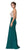 Eureka Fashion - 7022 Beaded Illusion Scoop Mermaid Dress In Green
