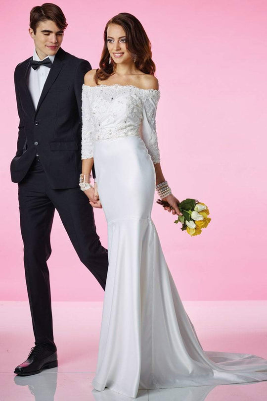 Alyce Paris - 7011 Top in Ivory