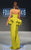 MNM Couture - Ruffled Lace Sweetheart Trumpet Dress 2220A in Yellow and Green