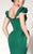 MNM Couture - Ruffle Accented Sweetheart Mermaid Dress 2263 in Green