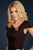 Daymor Couture - Cap Sleeved V-Neck Gown 706 in Purple