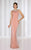 Cameron Blake by Mon Cheri - Long Evening Gown with Beaded Neckline 116659 in Pink