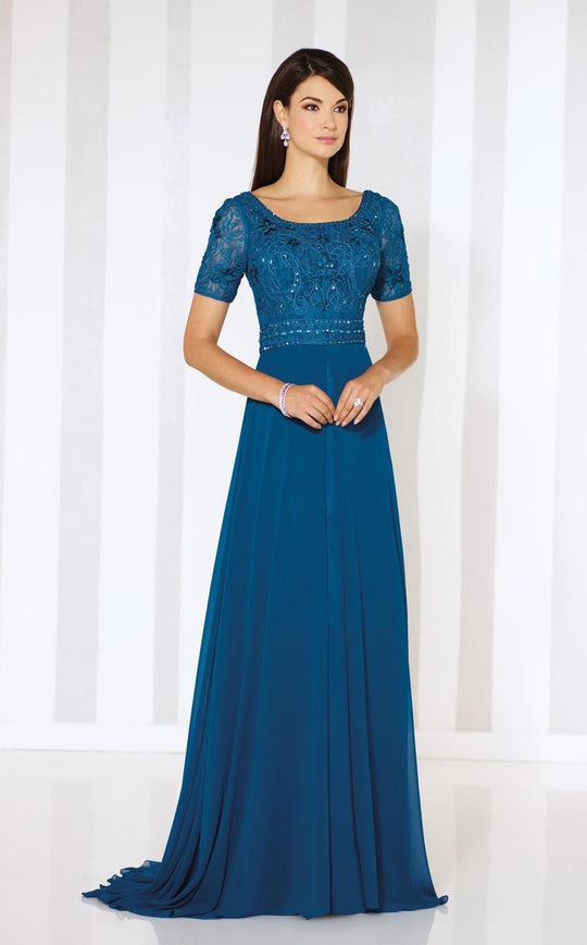 Cameron Blake by Mon Cheri - Dress 116666 in Blue