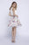 Nox Anabel 6255 Beaded Two-Piece Jewel Short Cocktail Dress - 1 pc Floral Patterns In Size M AvailableNox Anabel 6255 Beaded Two-Piece Jewel Short Cocktail Dress In Floral Pattern