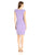 Adrianna Papell - Split Crepe Dress 12253360 in Purple