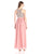 Aidan by Aidan Mattox - Embellished Halter Neck Dress 151A14130 in Pink