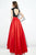 Angela & Alison - 71002 High Neck High Low Evening Gown
