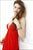 7101 Ornate Ruched Empire Gown