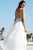 Angela & Alison - 71029 Sleeveless Tiered A-line Evening Gown In White
