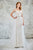 Angela & Alison - 71073 Lace Illusion Jewel Sheath Dress In White and Neutral