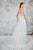 Angela & Alison - 71073 Lace Illusion Jewel Sheath Dress In White and Neutral
