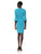 Donna Morgan - D3884M Flounce Sleeve Sheath Cocktail Dress In Blue